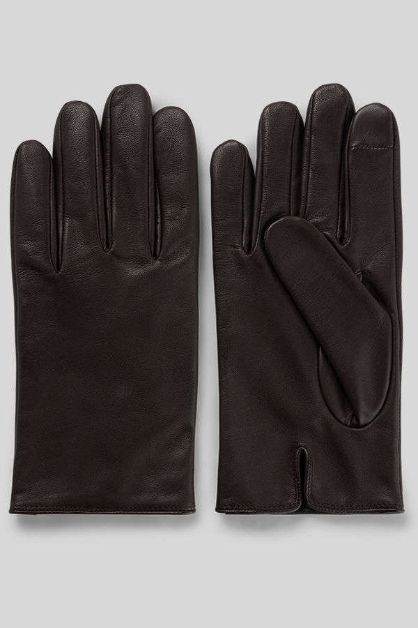 GLOVES BOSS - 201 DARK BROWN